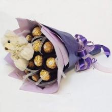 Ferrero Bouquet with A FREE Teddy Ferrero Bouquet with A FREE Teddy